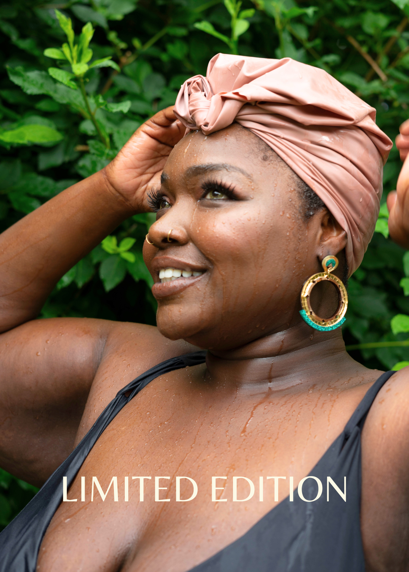 NEMES Triangle Waterproof Head Scarf Mocha