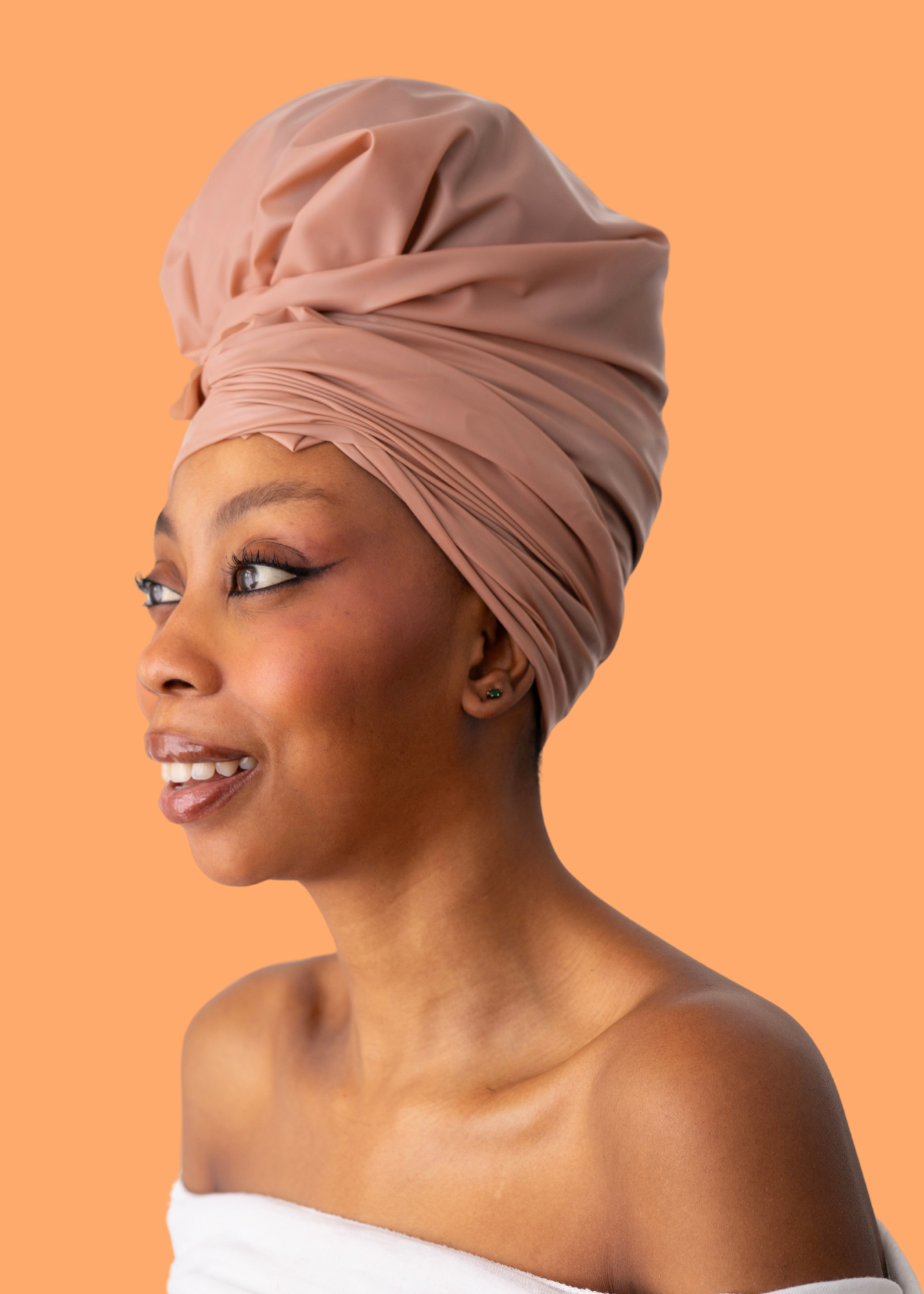 NEMES Triangle Waterproof Head Scarf Mocha