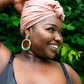 NEMES Triangle Waterproof Head Scarf Mocha